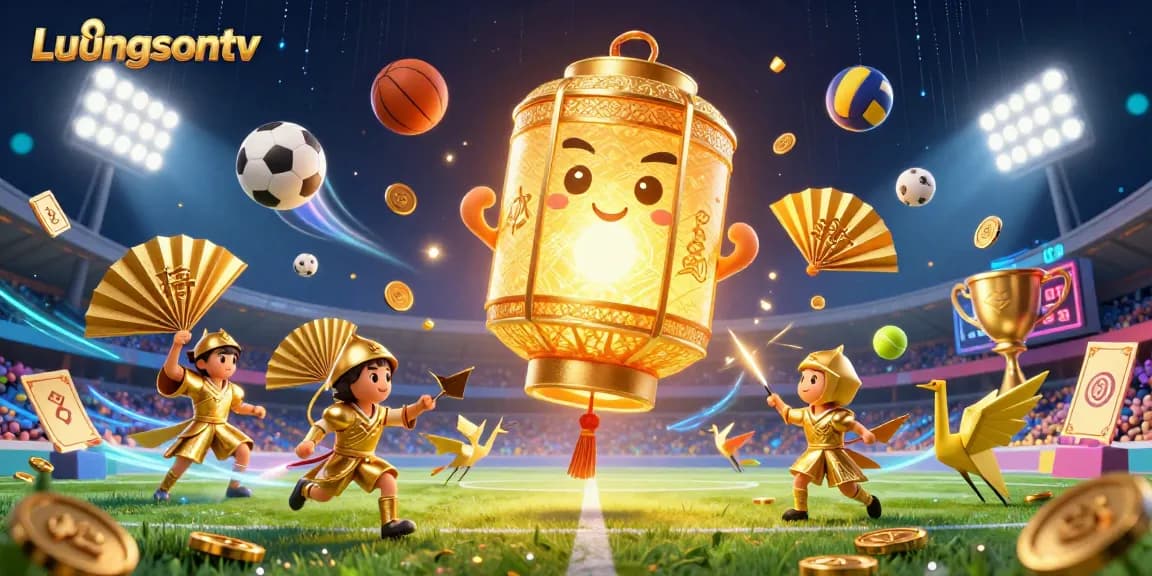 Experience Luongsontv's vibrant soccer betting scene filled with dynamic elements and excitement.