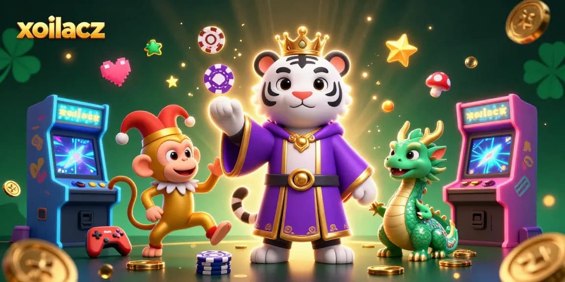 Experience exciting gameplay at xoilacz with a vibrant casino feel surrounded by lively characters.