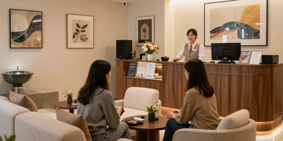 Engaging lounge for 오피 services featuring a welcoming setup and friendly reception.
