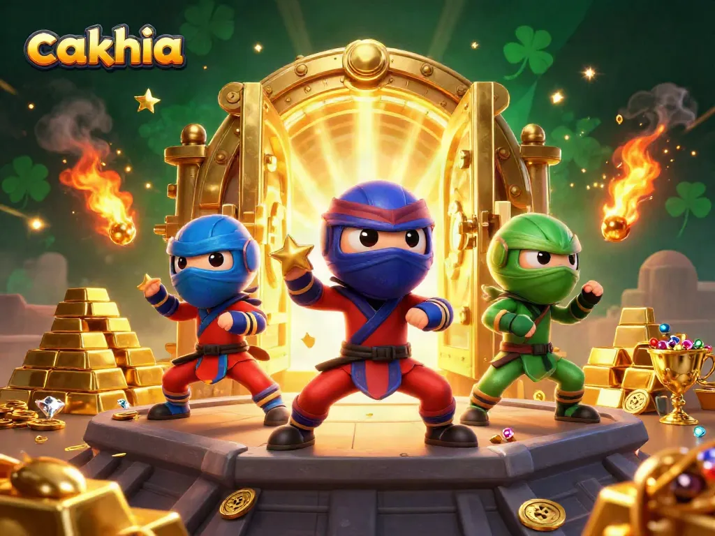 Cakhia showcases thrilling ninja chameleons in a dynamic money-winning martial arts scene.