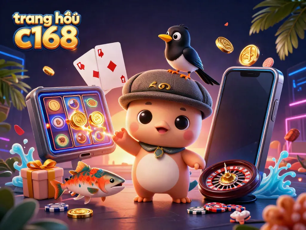 Experience the thrill at trang chủ c168 with vibrant slot games and entertaining characters.