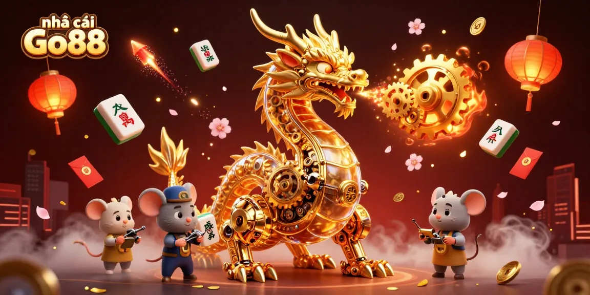 Enjoy thrilling gaming at nhà cái Go88 with dynamic 3D casino art showcasing vibrant elements.