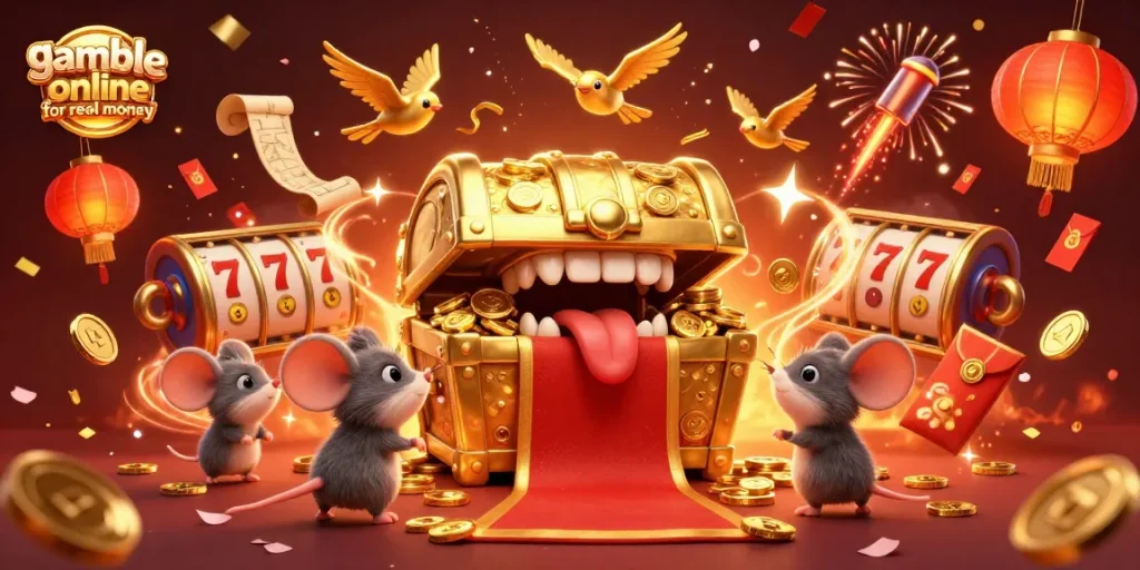 Playing at a vibrant online casino environment, gamble online for real money with enticing jackpots.